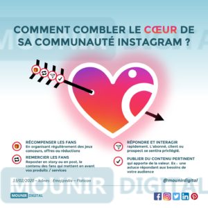 Mounir Digital - Comment comblet le coeur de sa communauté Instagram