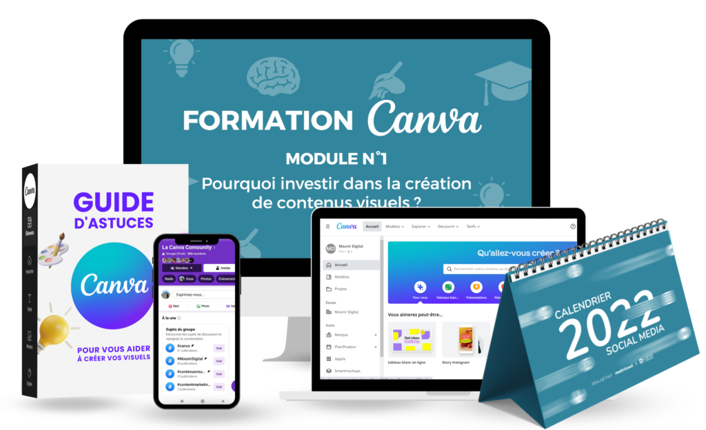 FORMATION CANVA - MOUNIR DIGITAL - BONUS