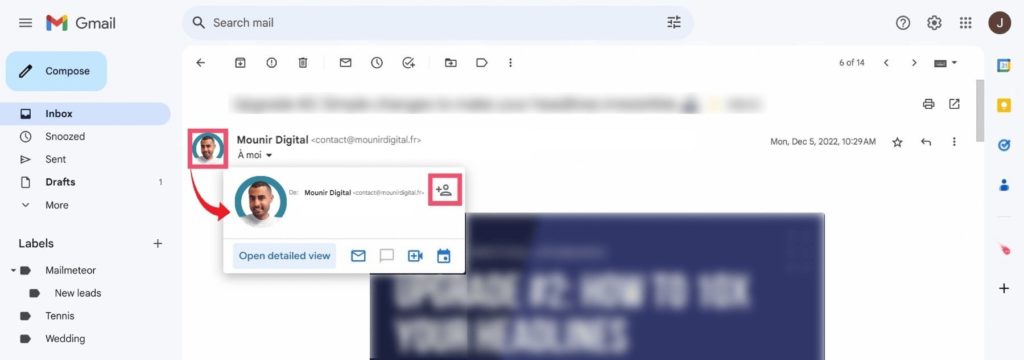 DESIGN - MAIL - CONFIRMATION WEBINAIRE - MOUNIR DIGITAL
