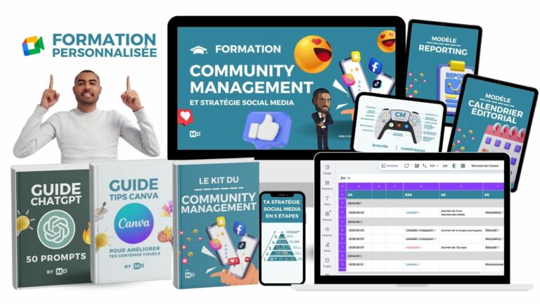 FORMATION COMMUNITY MANAGEMENT ET IA -MINIATURE FORMATION CM