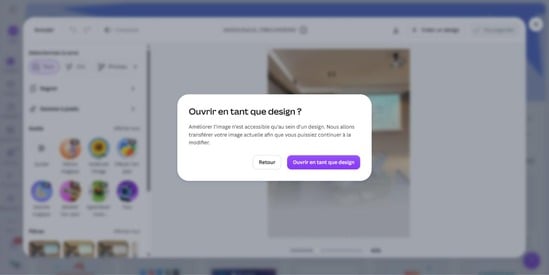 Canva 2026 : outil pour améliorer la résolution d'une image grâce à l'IA