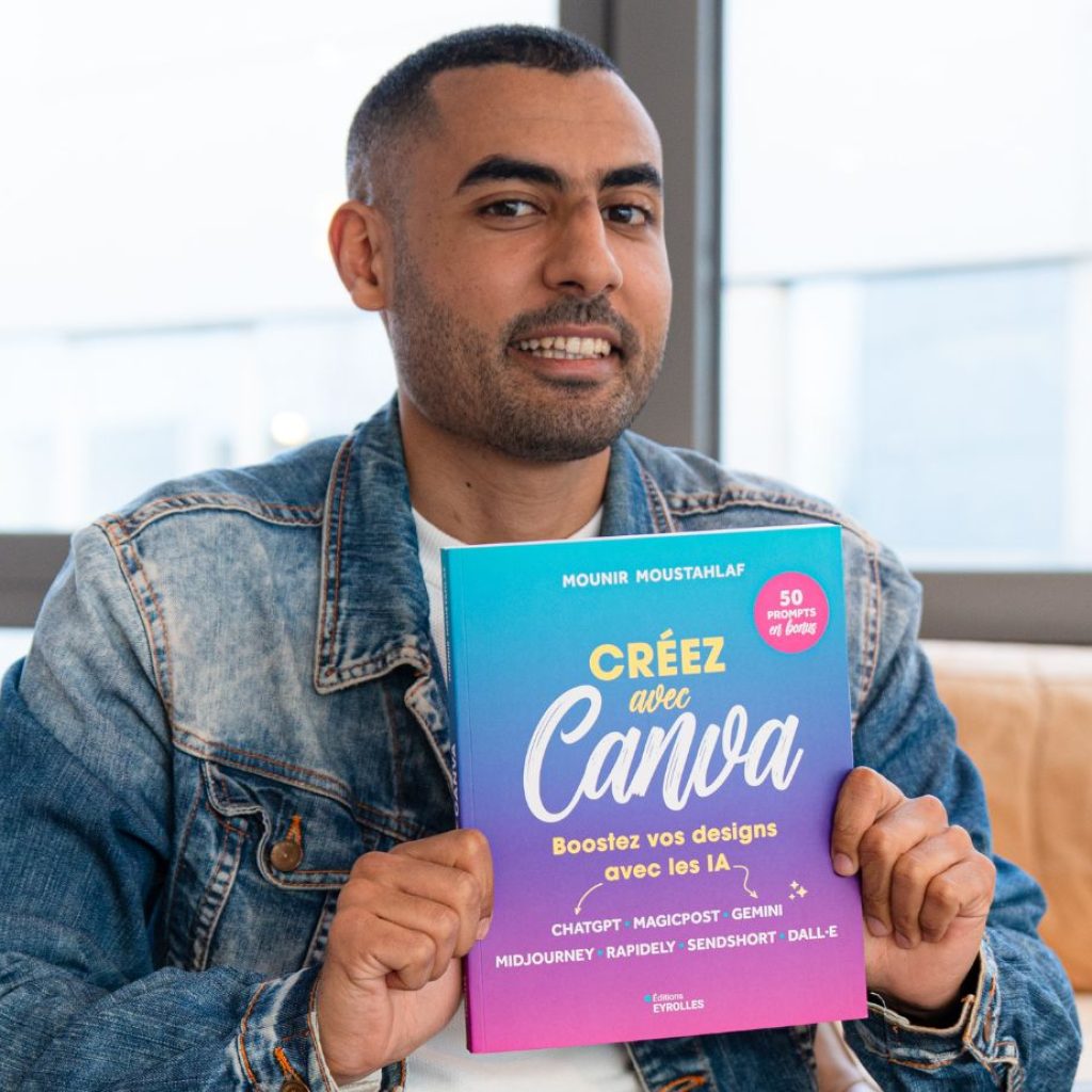 BANNIERE LIVRE CANVA ET IA - MOUNIR DIGITAL